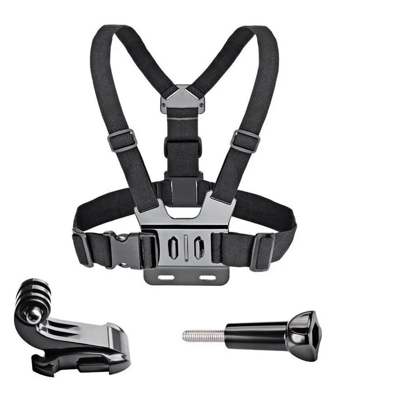 Нагрудный ремень крепления ремня для экшн-Камеры Gopro hero 7 6 5 спортивной экшн-камеры Xiaomi yi 4K Экшн-камера нагрудный держатель для GoPro SJCAM SJ4000 Спортивная водоотталкивающая Камера Gopro Фикс