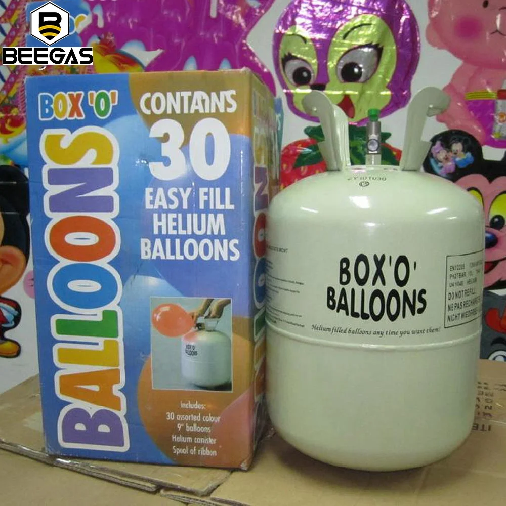 Hot Selling Valentines Festival 13.6L Mini Helium Gas With Tank Mini Helium Gas For Balloons
