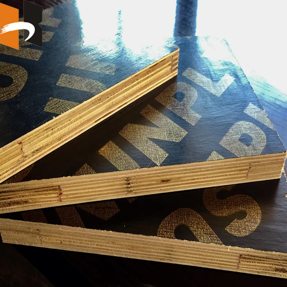 1220x2440mm Film Faced Finger Joint Plywood 18mm For Construction