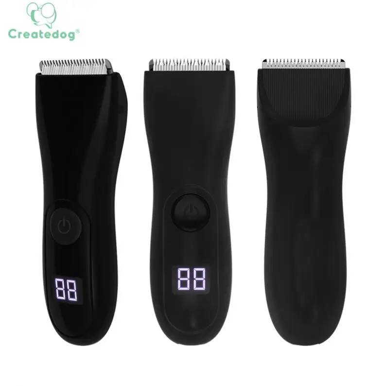 Manscaing Electric Shavers And Trimmers Groin Hair Trimmer Men Clipper Cordless Waterproof Body Trimmer For Men