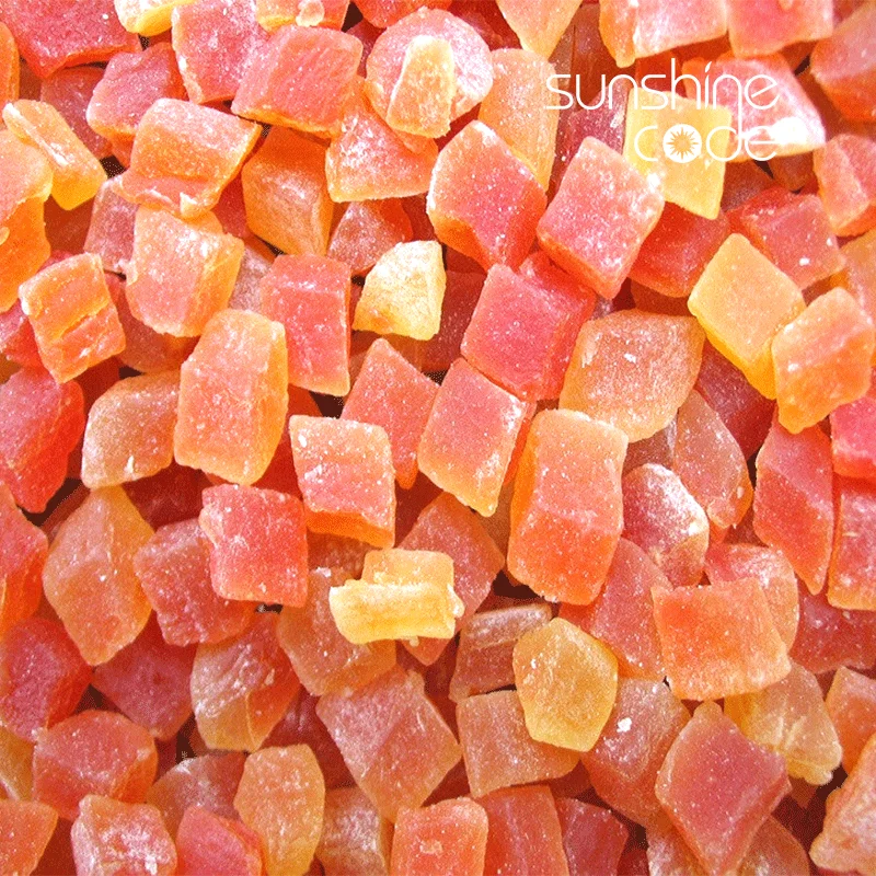 Sunshine Code Wholesale Dried Dice Papaya With Fresh Fruit Importer Partner Vegetables Papaya Soft