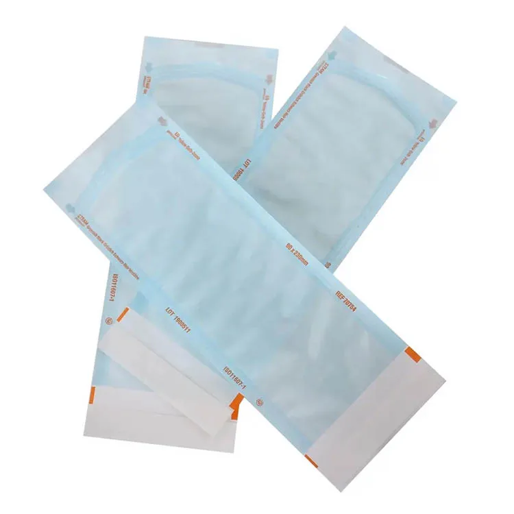 Disposable 90mm X 250mm Self-sealing Sterilization Pouch Manicure Tools Disinfection Autoclave Bag