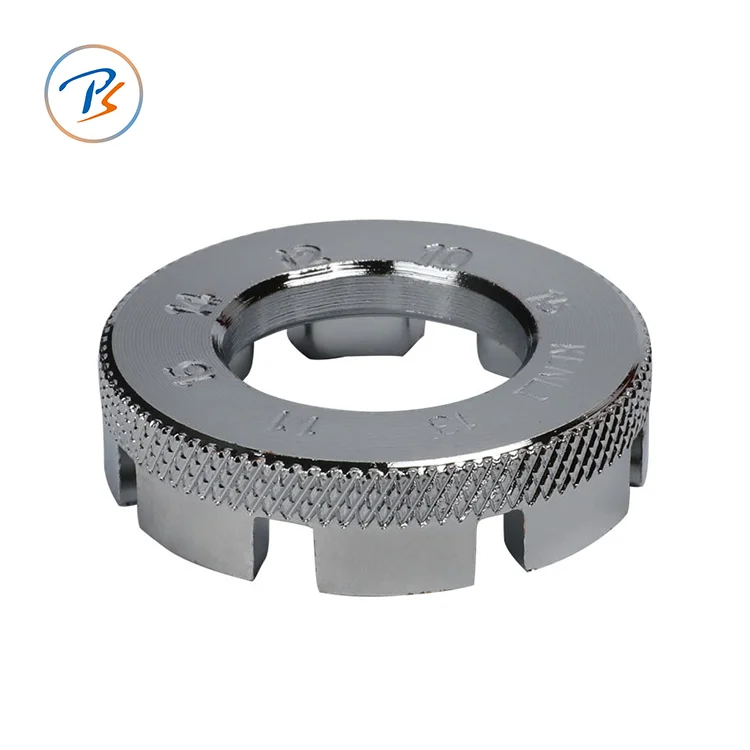 PUSAI MTB Bike Spoke Wrench Repair Tool Wheel Group Wire Adjustment 8 In1 Motorcycle Spoke Torque Chrome-Molybdenum Ste