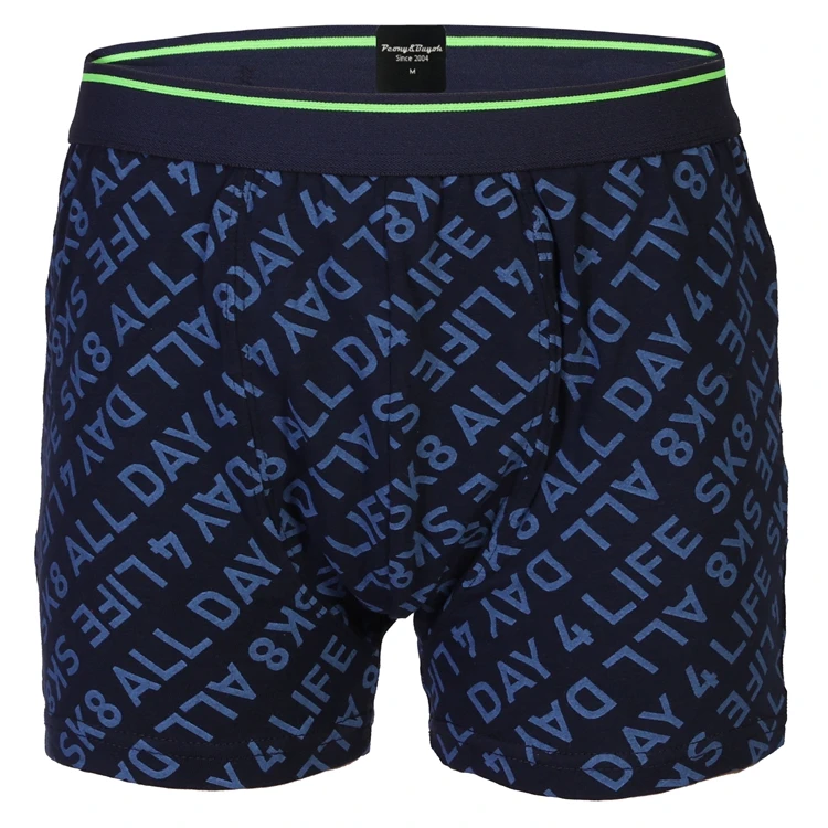Premium elastic breathable fabric boxer teen boys wearing cotton underwear