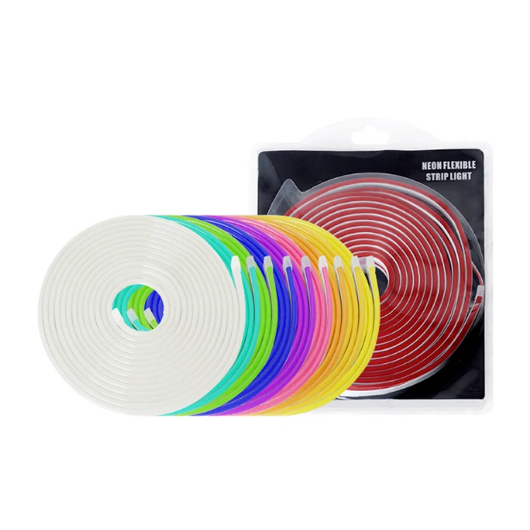 Led strip lights outdoor waterproof led neon flex flexible strip light ip68 2835 led neon strip led rope lighting