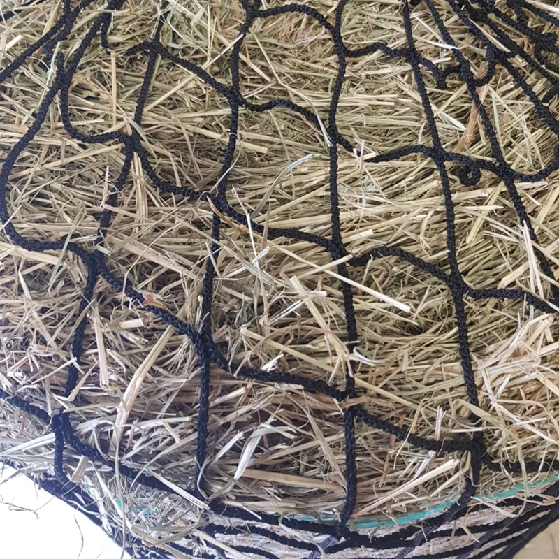 Hot sale UV resistance polyprolyene round slow hay bale feeder net