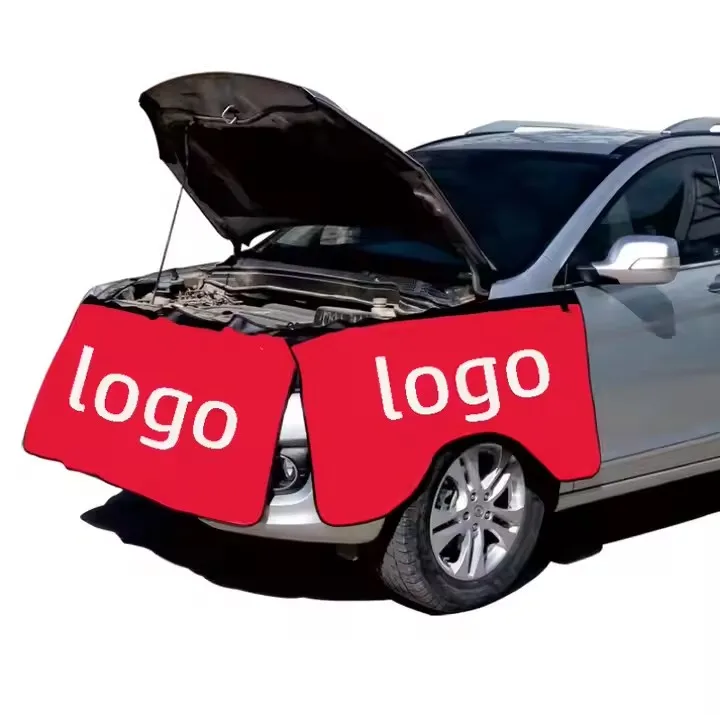 Custom Auto Fender Cover Work Mat Protector Magnetic Car Repair Fender Cover