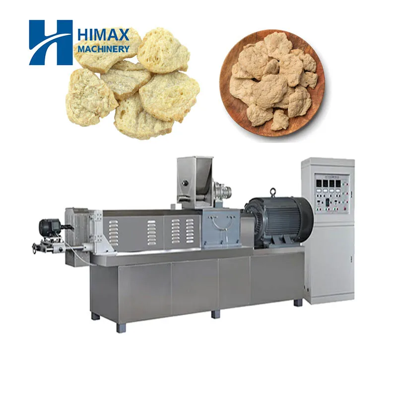 High Protein Tvp Soya Extruder Machine Textured Soya Protein Machine Vegetarian Soy Protein Meat Food Equipment