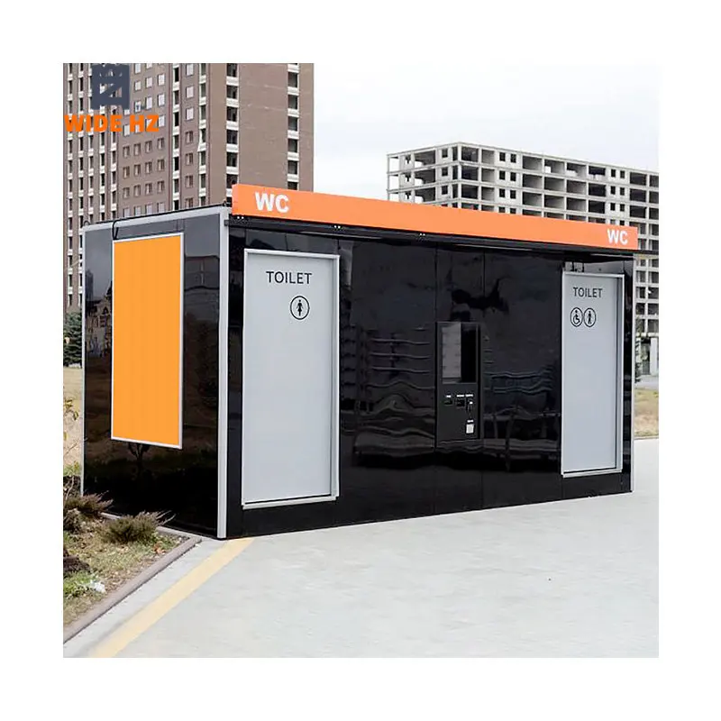 Portable mobile modular office toilet sanitary and shower container unit