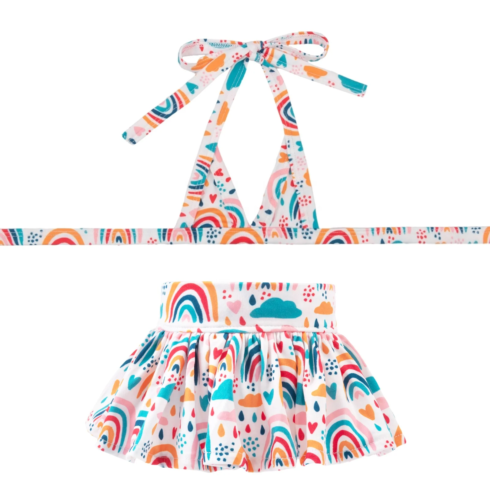 CuteBone New Original Pets Dress Pretty Puppy Beach Swimsuit Pet Dog Clothes Bikini Set