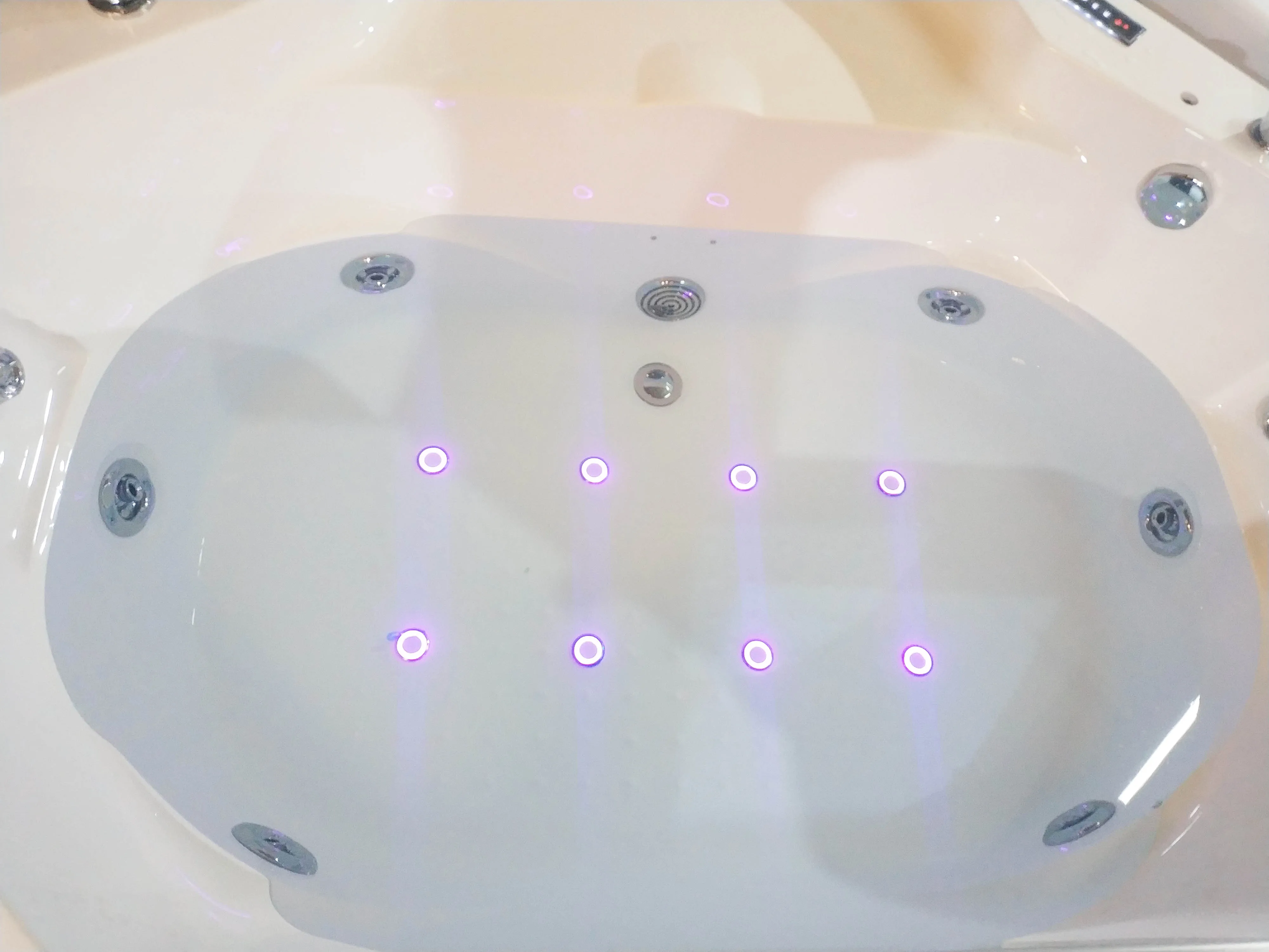 acrylic bathroom corner bathtub whirlpool massage bath tub