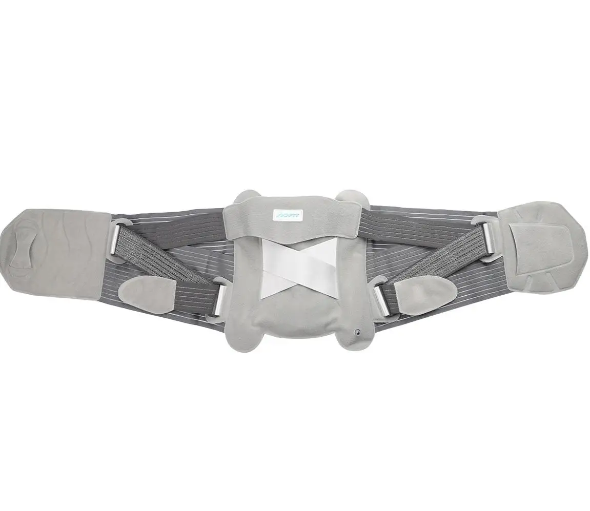 Customized Logo Air Pad Lower Back Belt Adjustable Working Sports Lumbar Waist Support Brace