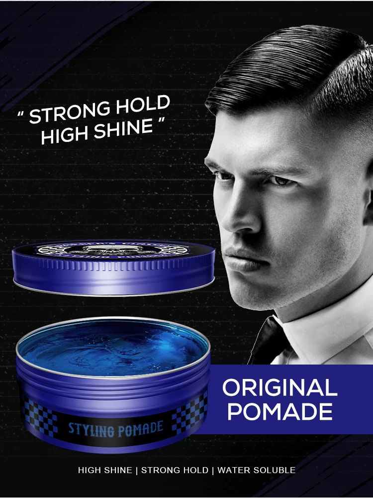 MSDS Certificated create your own brand organic hair wax for men
