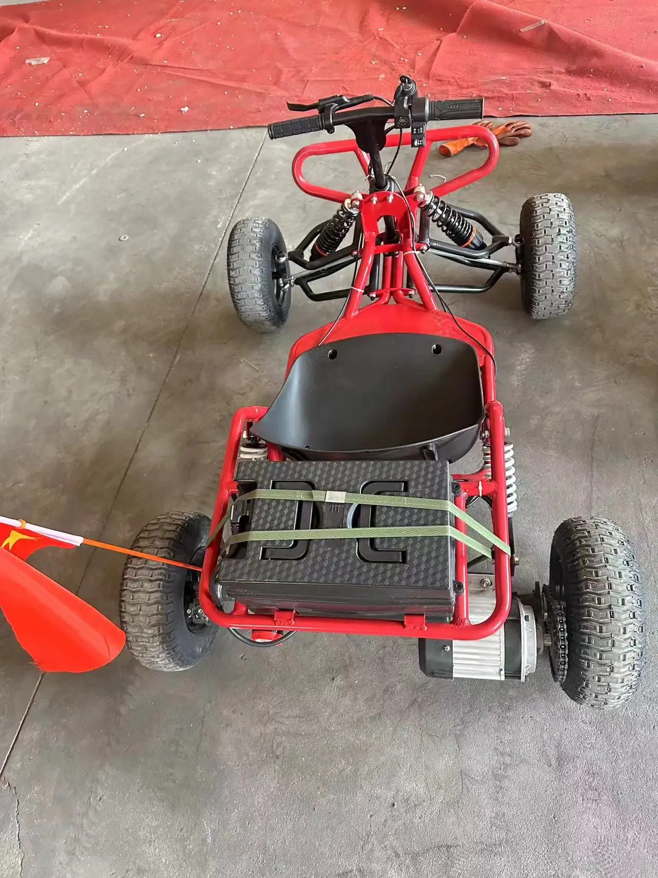 All terrain off-road electric go kart