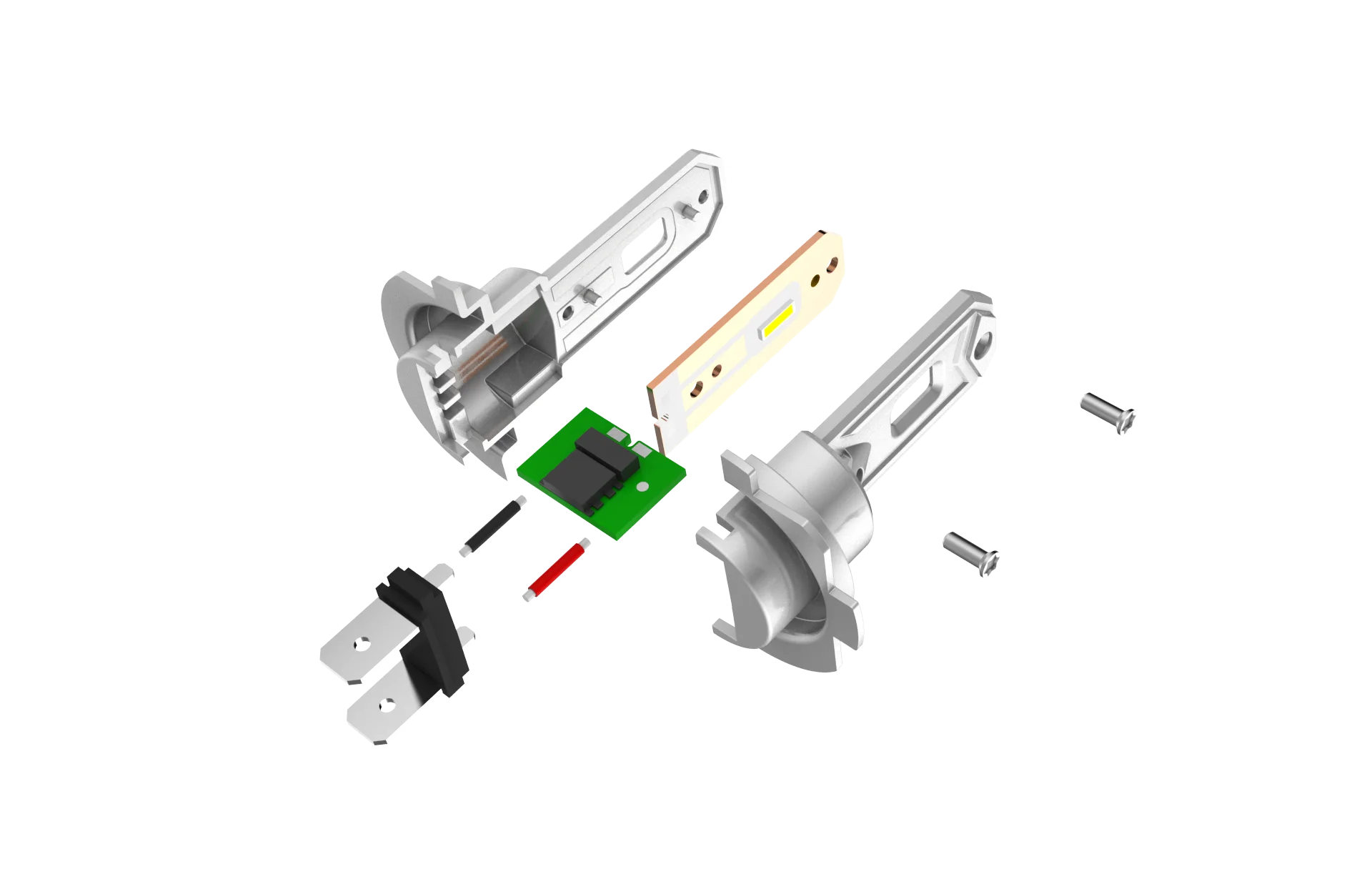 Car Led Lighting H7 Led Light Automotive Led Kits H7 Auto Headlight Bulb For 12V Cars