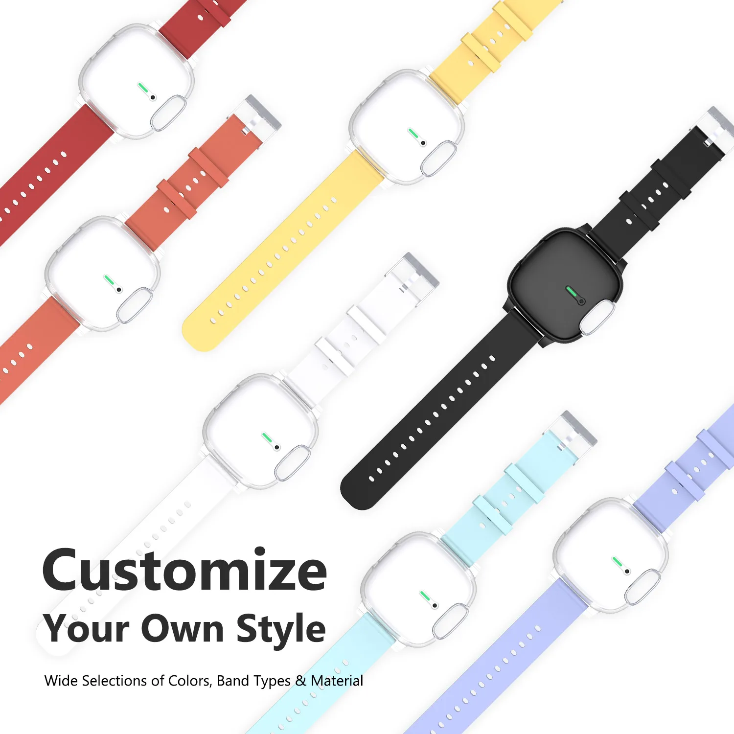 2-In-1 Portable Small Wrist Wear Air Cleaner Rechargeable Personal Mini Wristband Necklace Air Purifier