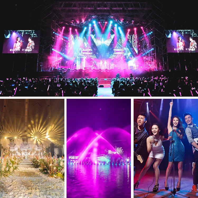 Big Dipper LPC008 Par Light 54*1.5W RGB 3IN1 LED Stage Light DMX Sound Control Disco Club Party Light