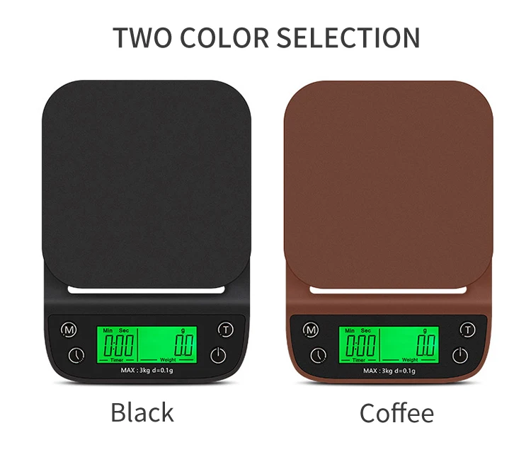 2kg pocket weight greater goods digital food and multifunction kitchen scale coffee scale with timing function