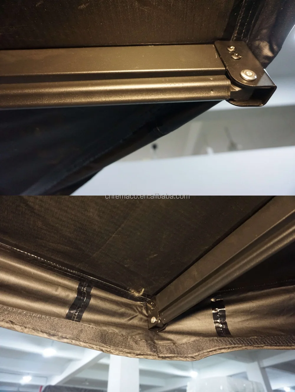 Outdoor China Manufacturer Aluminum Waterproof Oxford 4x4 Truck Car Awning Tent Free Standing Heavy Duty 180 Degree Awning