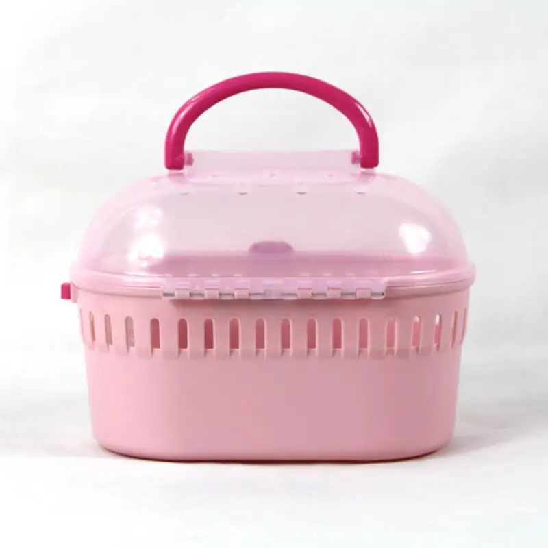 Wholesale Lovely design Portable Hamster Cage Hand-held Easy to Bring Outdoor Cage For small Animal