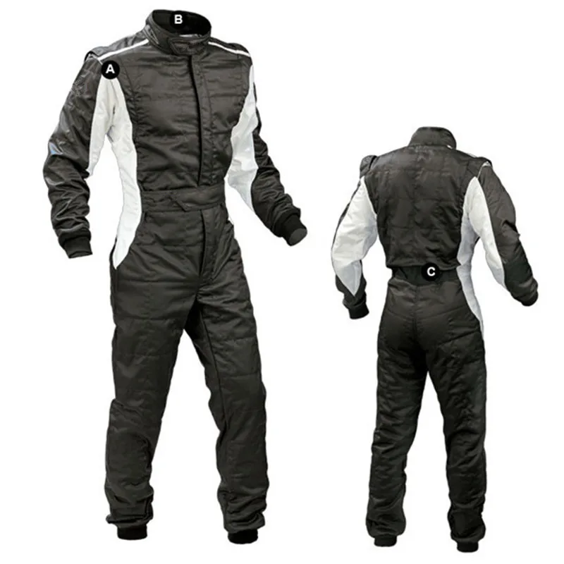 Customize Karting Racing Suits F1 Motocross Racing Car Club Of Double Layers Waterproof Combo Motocross Clothes Men Woman