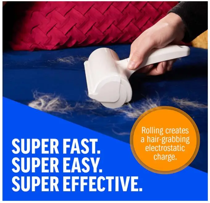 Self-Cleaning Dog Cat Hair Lint Roller Pet Hair Remover Roller For Small Animals Hair Remover Pet