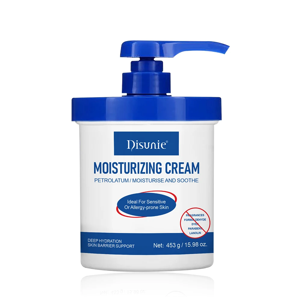 Disunie Custom Petrolatum Moisturizing Skin Lotion Without Side Effect Repairing Facial Cream For Women Men Skin Care