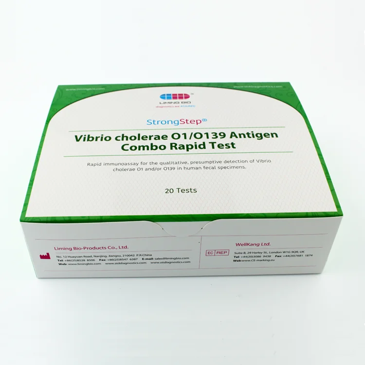  Быстрое тестирование холеры Vibrio