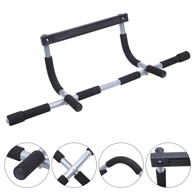 Custom Manufacture Steel Lightweight Workout Fitness Home Door Pull Up Bar, Gym Doorway Chin Up Bar