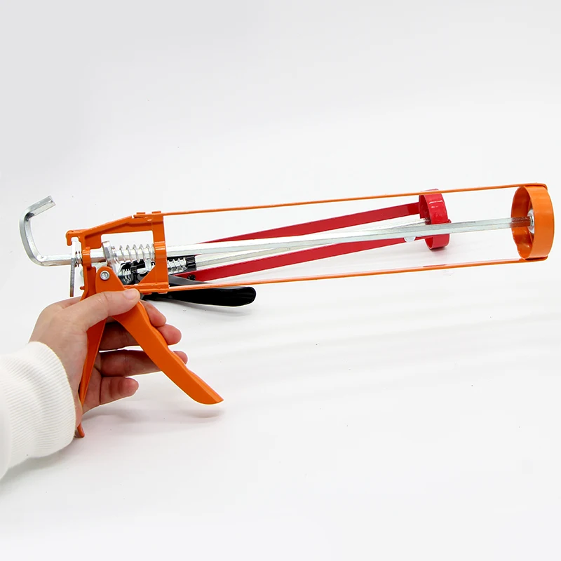 building construction aluminum handle semicircular adhesive sealing skeleton silicone sealant caulk caulking gun