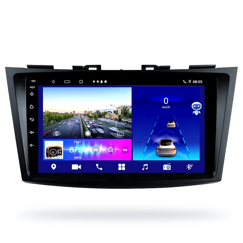 Original 2 Din 9 Inch Android 11 Car DVD Player For SUZUKI Swift 2010-2017 With Carplay BT Radio GPS Navigation