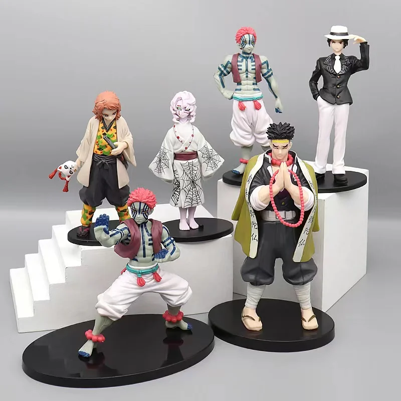 Demon Slayer Figure Kamado Tanjirou Action Figura Anime Agatsuma Zenitsu Nezuko Warrior No Yaiba Kimetsu PVC Model Toys