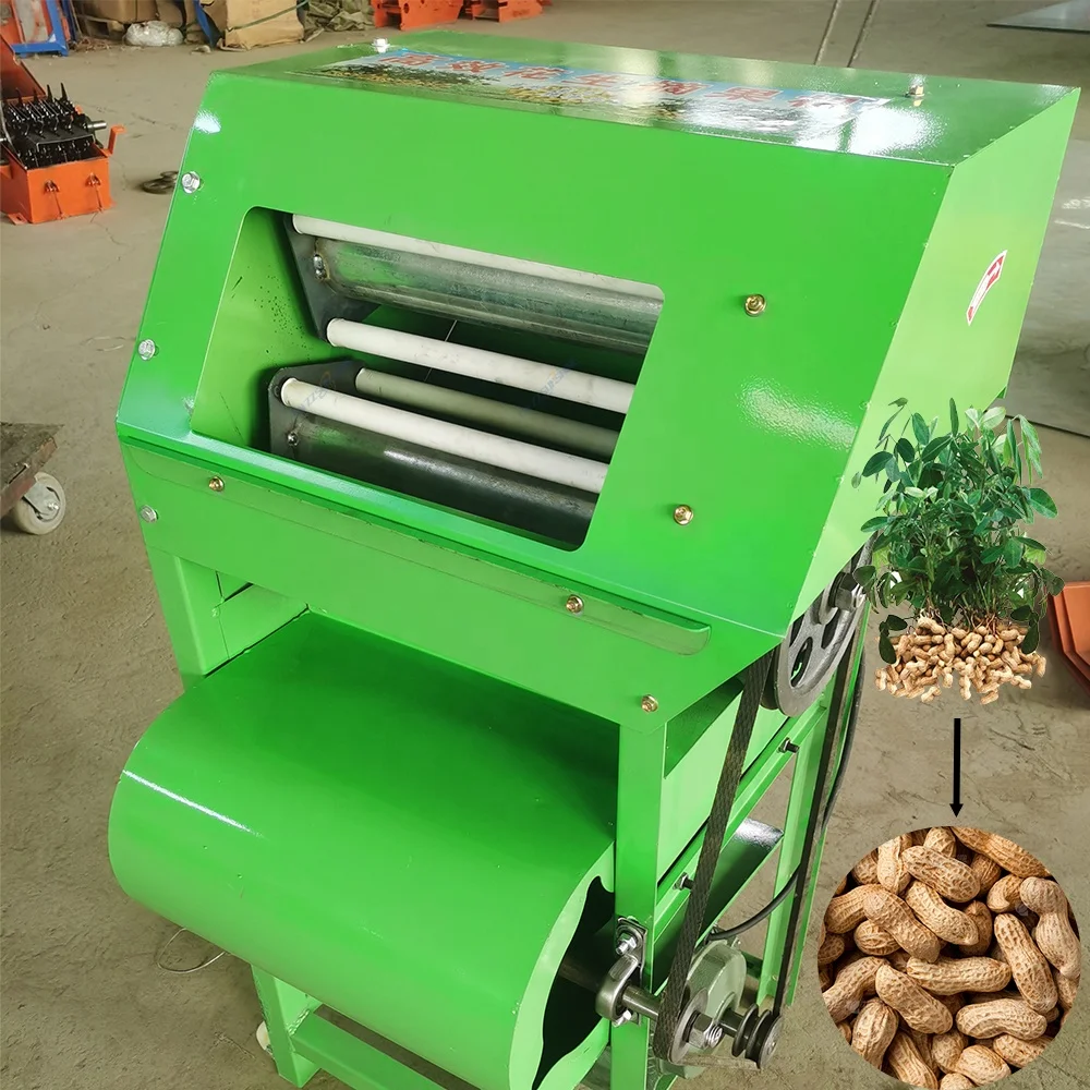 Stainless Steel Small Crop Thresher Machine/New Shelling Peanut Harvester Picker/High Productivity Peanut Picking Machine