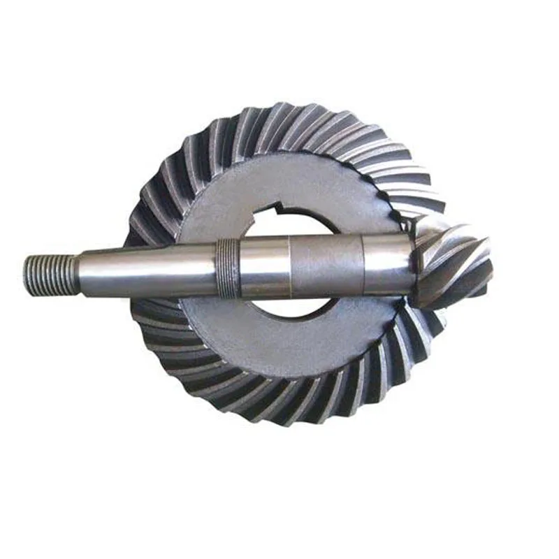 High precision stainless steel helical bevel gear