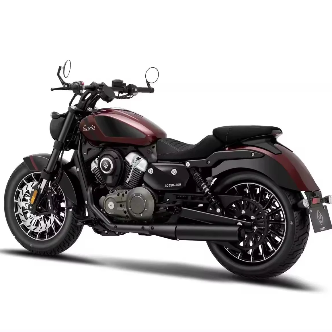 Фабрика очень красивый Круизный мотоцикл дешевый 250cc мотоцикл Benda 250cc Электрический Мотоцикл cruiser