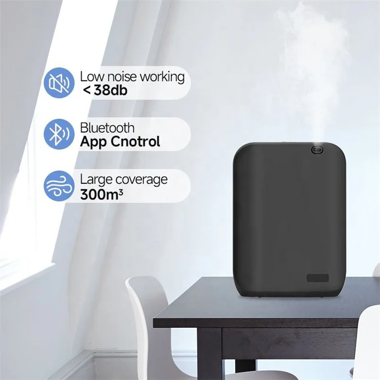 Promotion Bluetooth App Control Fragrance Diffuser OEM Hotel Commercial Electric Smart Aroma Scent Diffuser