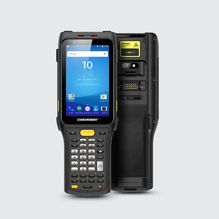 Сканер штрих-кода Chainway C61 2D QR-кода с WIFI 4G BT GPS NFC камерой Android 9 0