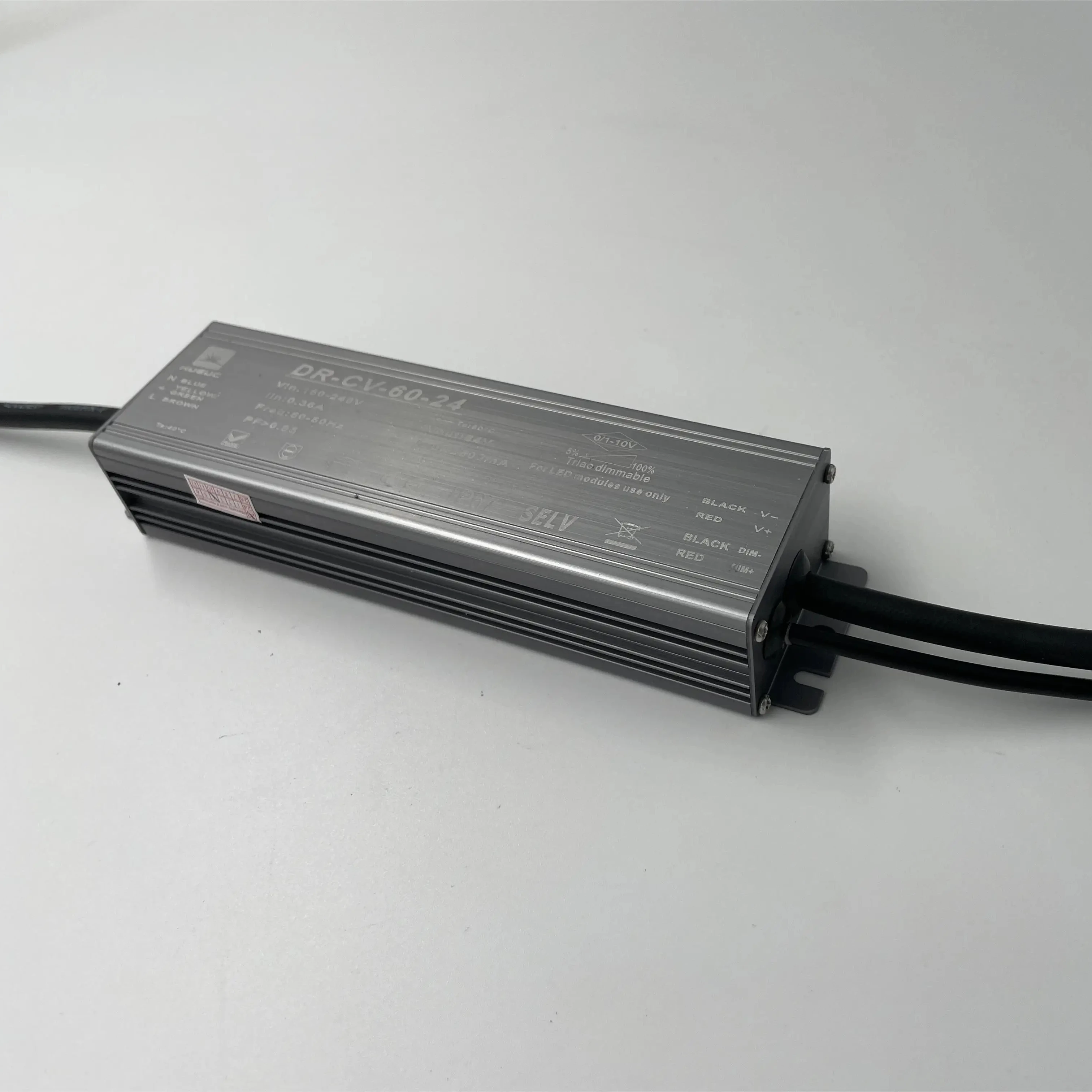 HUEUC 0-10 В dimming CE ROHS IP67 60 Вт 24 светодиодный импульсный источник питания