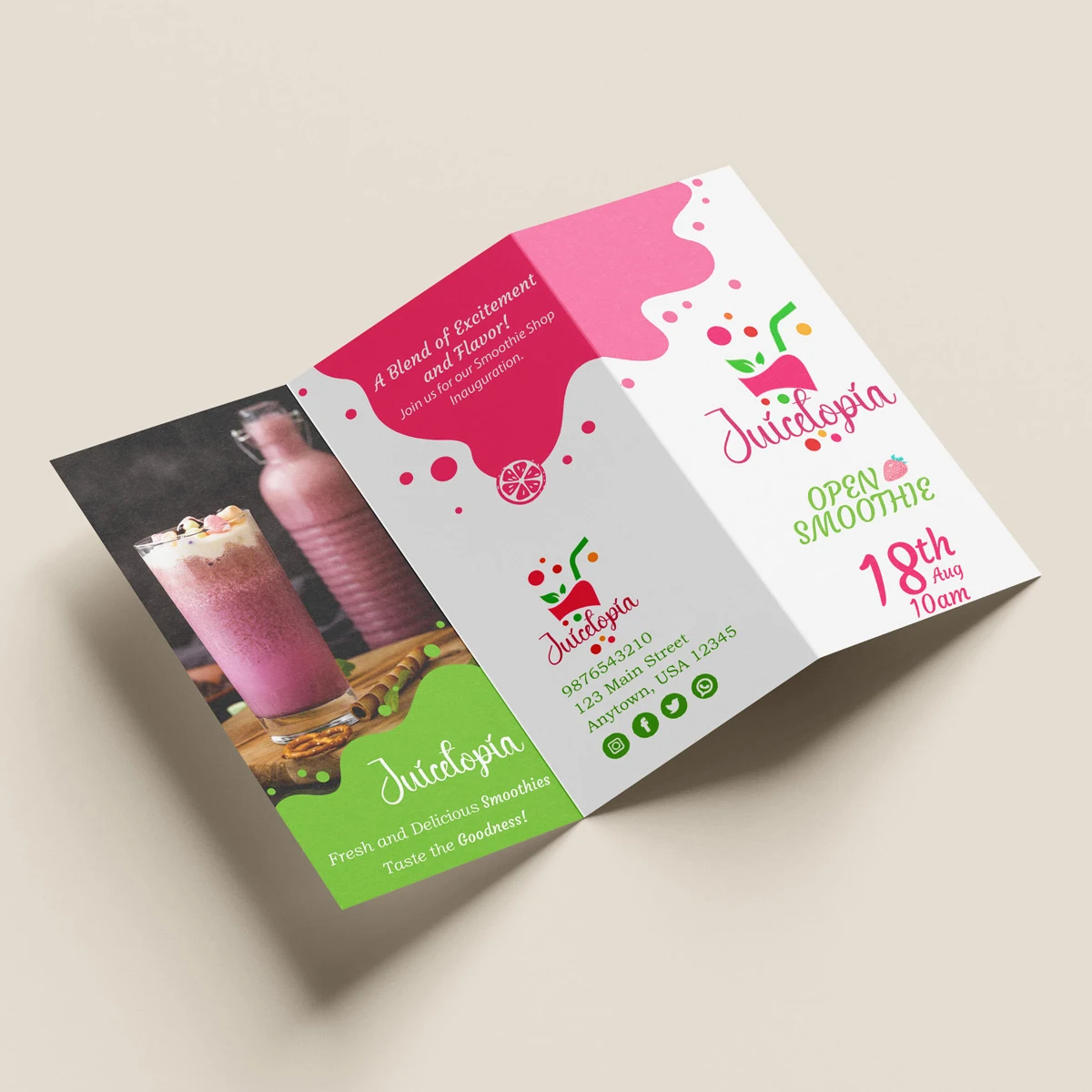 Custom design luxury 350g digital paper catalogue booklet flyer trifold leaflets printing brochure