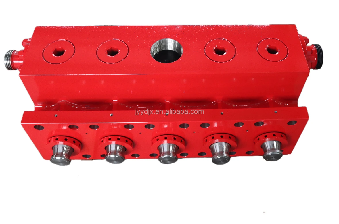 Cementing Plunger Valve Cage Drilling Rig Three Mud Pump Hydraulic Cylinder Assembly