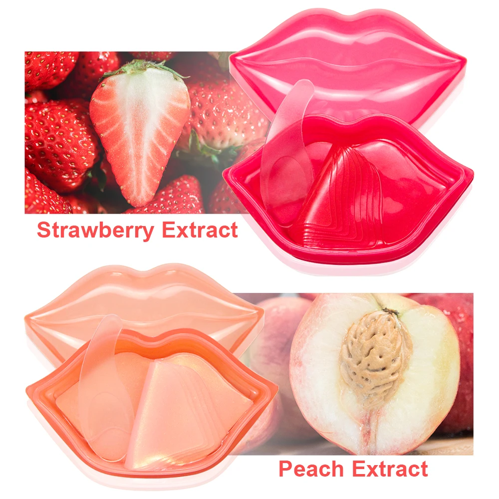 Wholesale OEM Collagen Crystal Gel Lip Care Mask hydrating Moisturizing Removing Dead Skin Lip mask for dry lips