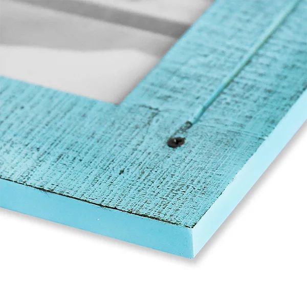 ARTMADE OEM Handicrafts 5x7 Wood Picture Frame MOM LOVE Photo Frame with Glass Cany Stand Table Top, Rustic Farmhouse Home Decor