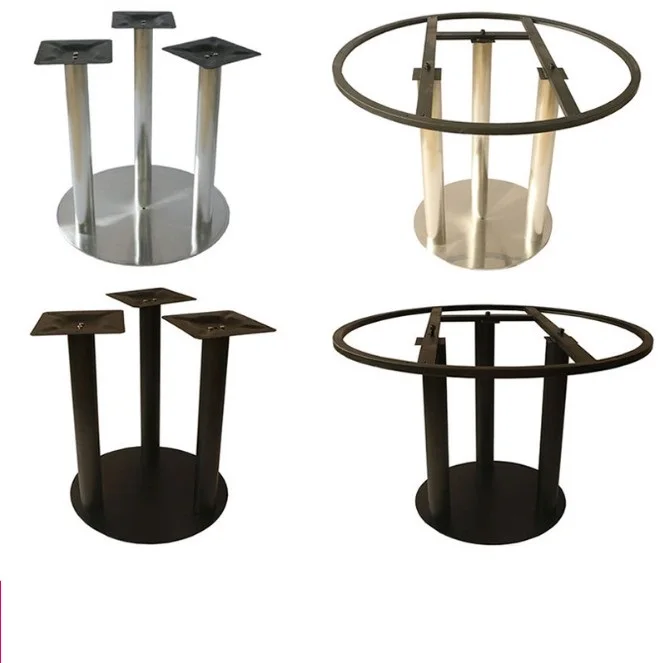 Antique dinning table base metal cast iron table legs