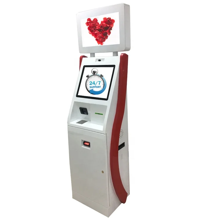 Dual Display Touch Screen Terminal Kiosk Product for Payment Genre