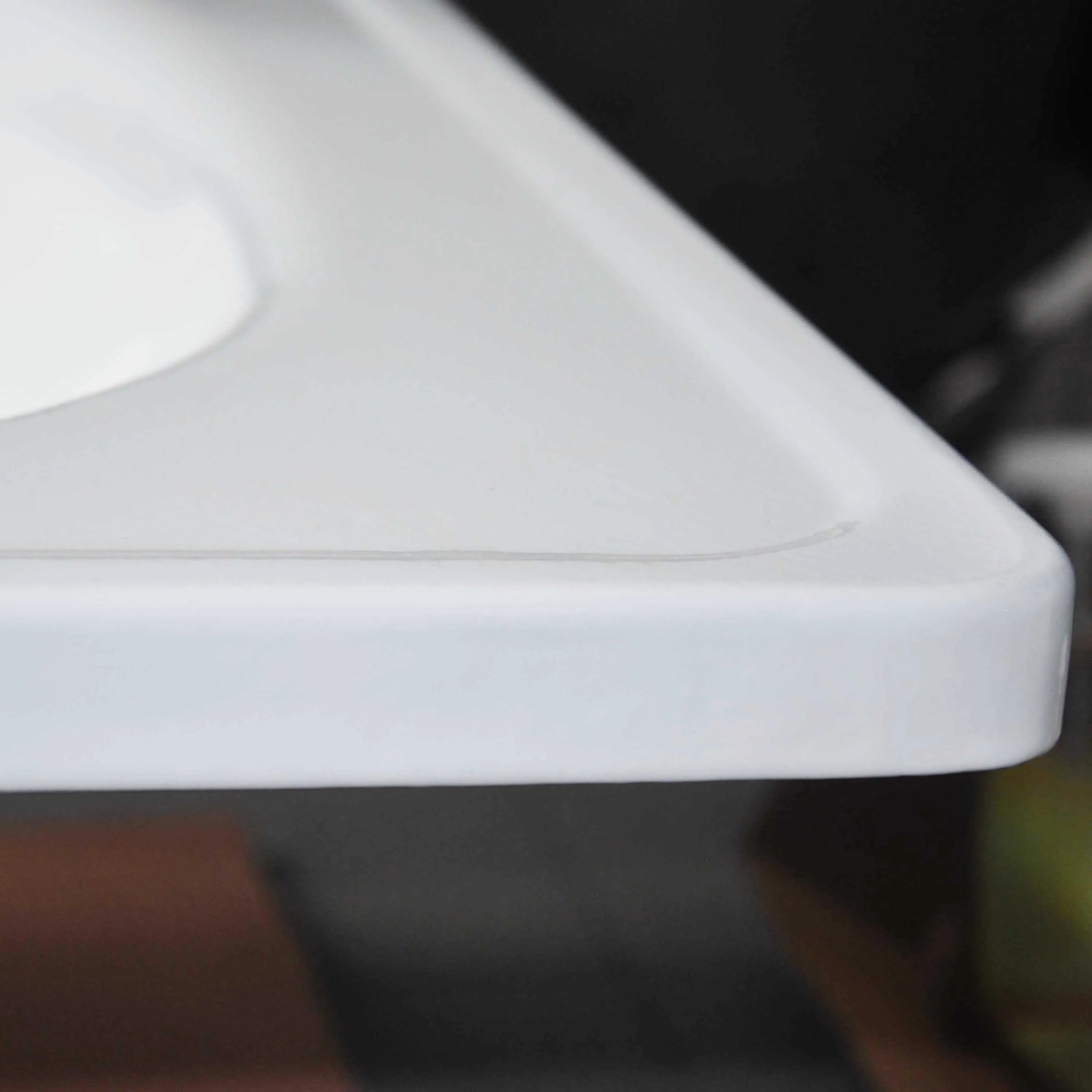 square simple built in steel bath tub hot tub