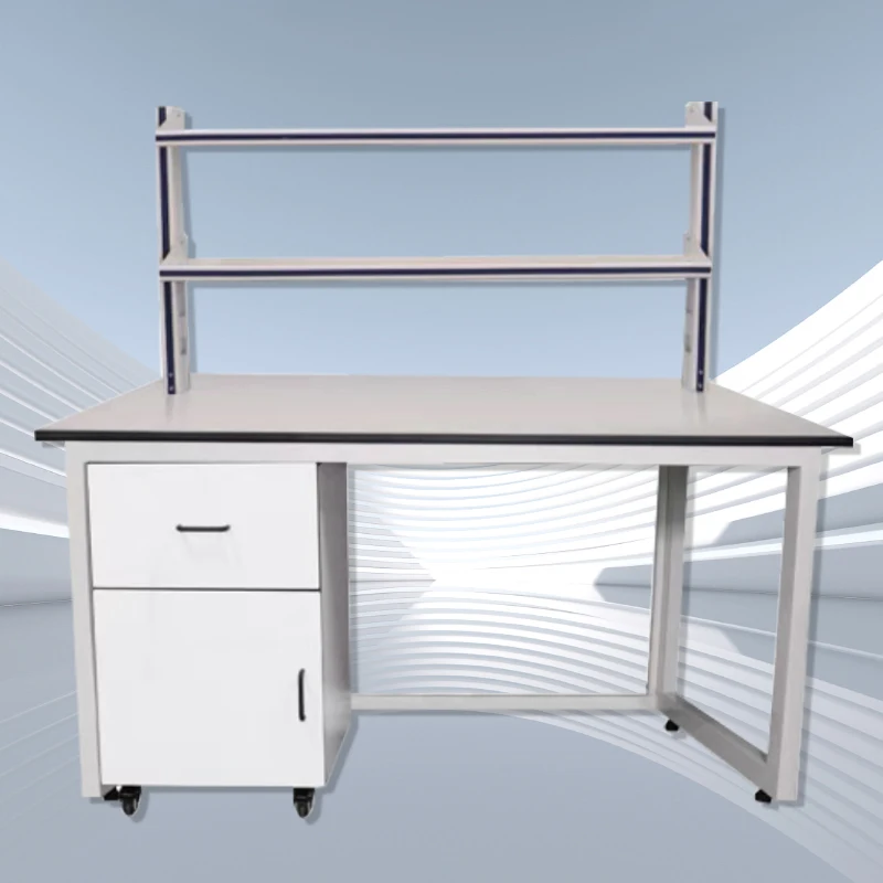 YA MING Custom Size 12.7mm hpl laminated board Work Bench Table Industrial Workshop Work Bench