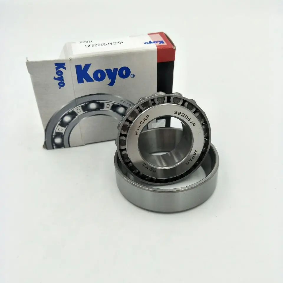 Высокопроизводительный конический роликовый подшипник Koyo 32206JR 32006 размер 30x55x16