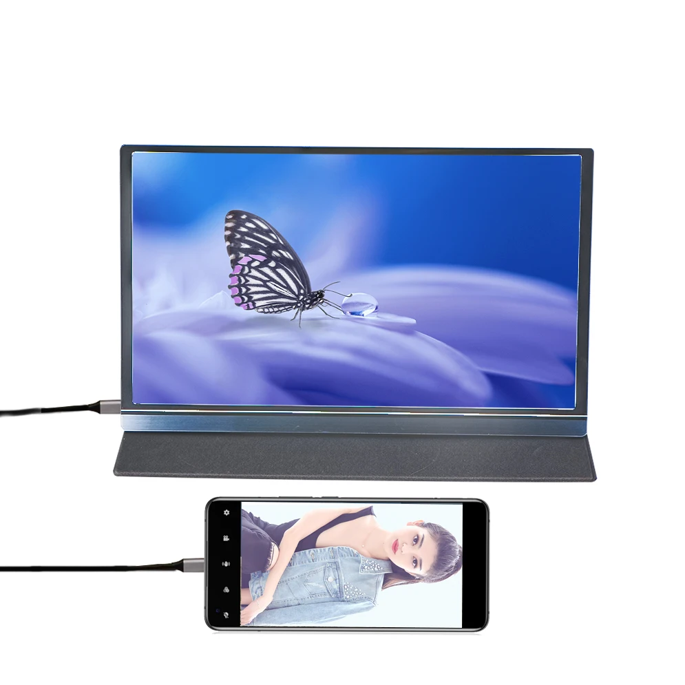 15.8 inch portable monitor IPS Display Ultra thin HDR Type- c port portable Lcd monitor gaming monitor for Laptop PC PS4