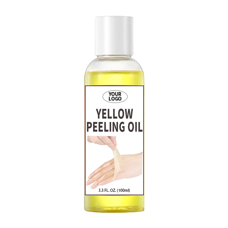 Private Label Extra Strength Yellow Peeling Oil Original Remove Dead Skin Exfoliating Gallon Peeling Oil