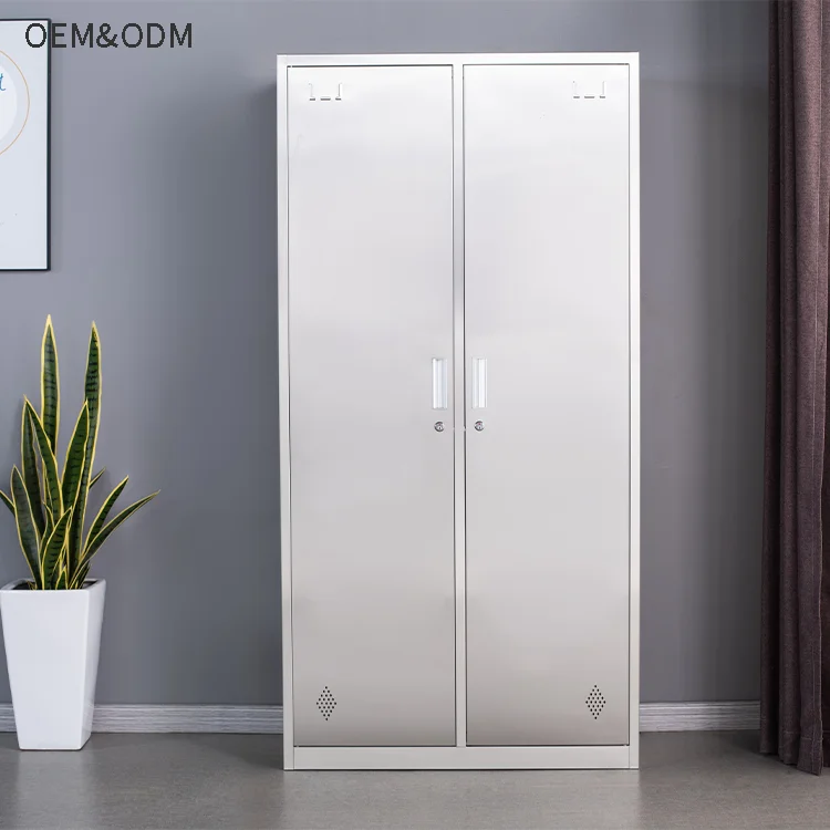 Metal Wardrobe Cabinet Personnel Storage 304 Safe Stainless Steel Locker